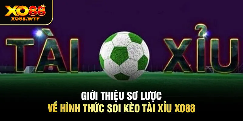 Giới thiệu sơ lược về hình thức soi kèo tài xỉu Xo88