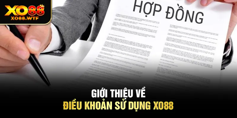 Giới thiệu về điều khoản sử dụng XO88 Giới thiệu về điều khoản sử dụng XO88